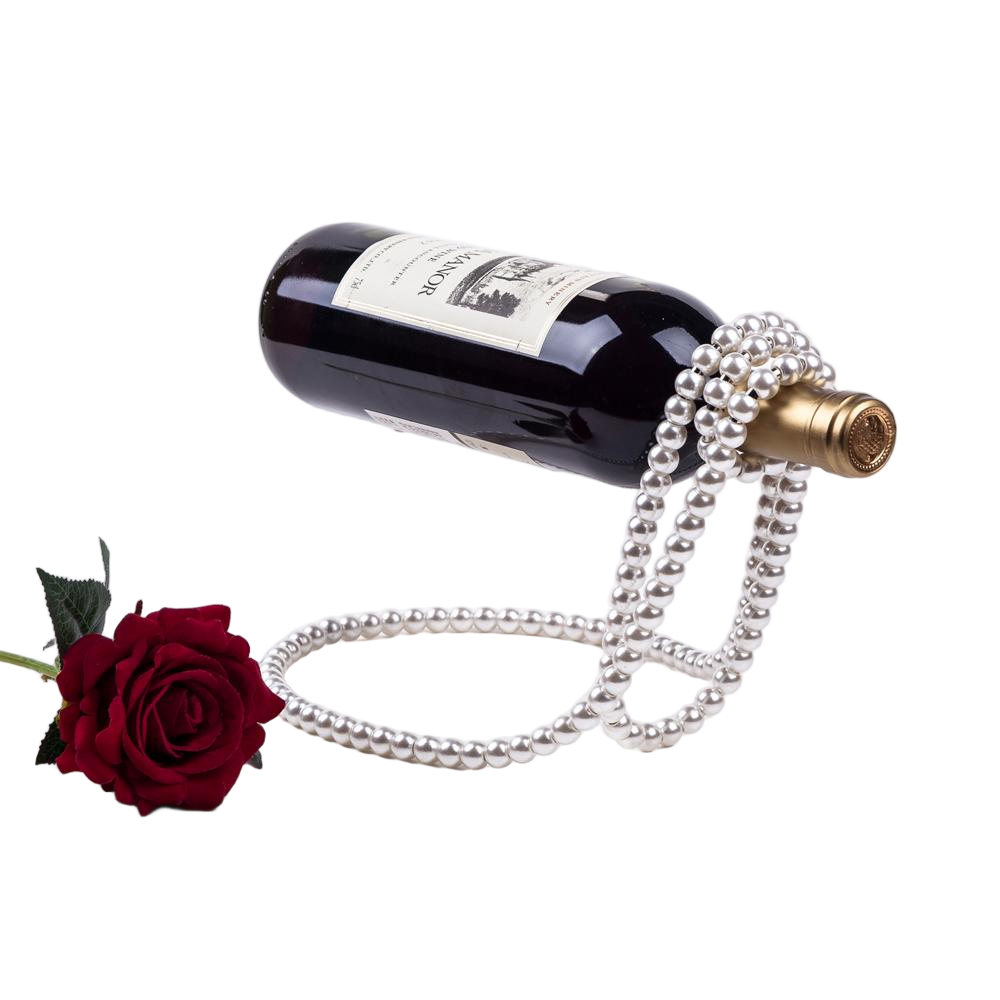 Pearl Necklace Wine Rack